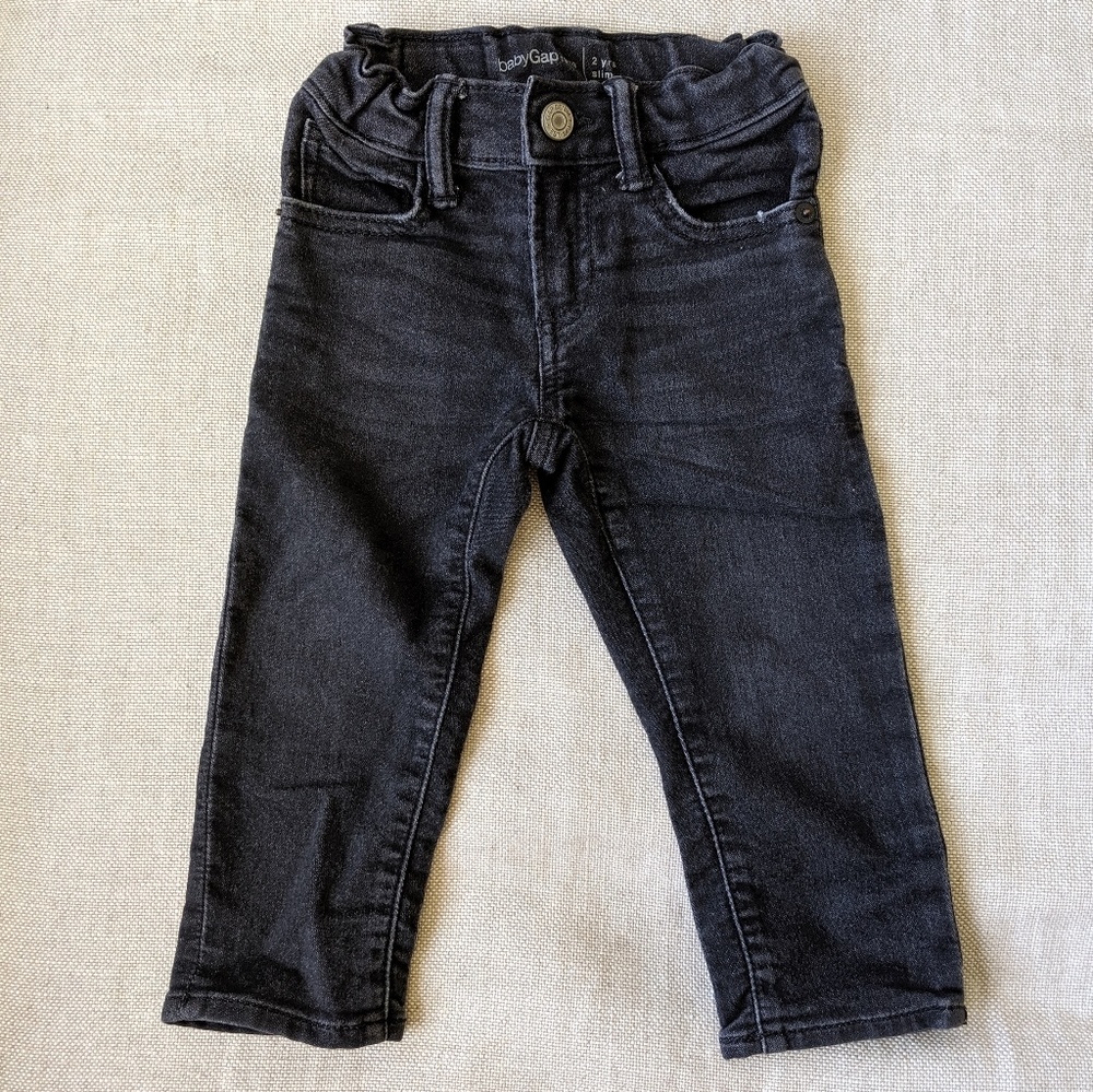Gap Toddler Dark Wash Indigo Skinny Jeans